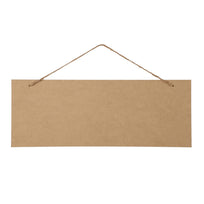 Art.7450 Letrero C/Cordon Gde 15x40cm