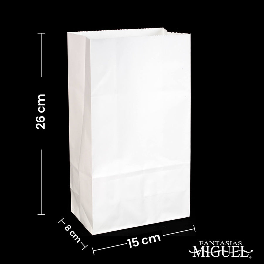 Art.7615 Bolsa De Papel Color 26x15x8cm 12pz