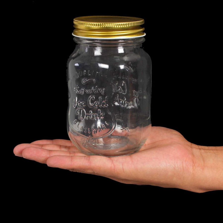 Art.7654 Frasco Grabado Con Tapa 450ml 13.5x7.5cm 1pz