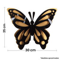 Art.7700 Mariposa De PVC 25x30cm 1pz