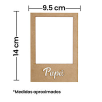 Art.7764 Marco Con Frase 14x9.5cm 1pz
