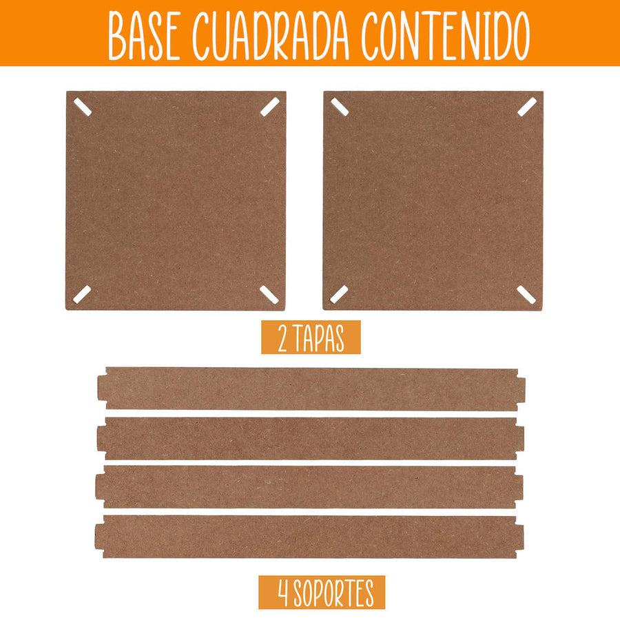 Art.7768 Base Alta Chica 50x32cm 1pz
