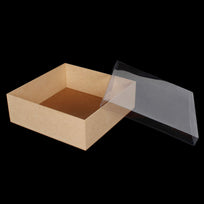 Art.7976 Caja Con Tapa Transparente 10x29x29cm 1pz