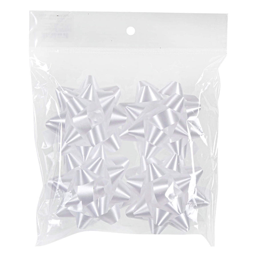 Art.8033 Moños Chicos Estrella 8cm 4pz