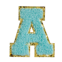 Art.8148 Sticker/Parche Letra Azul