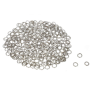 Art.8321 Argolla Niquel/Oro/Plata 6mm 20g (aprox 260pz)