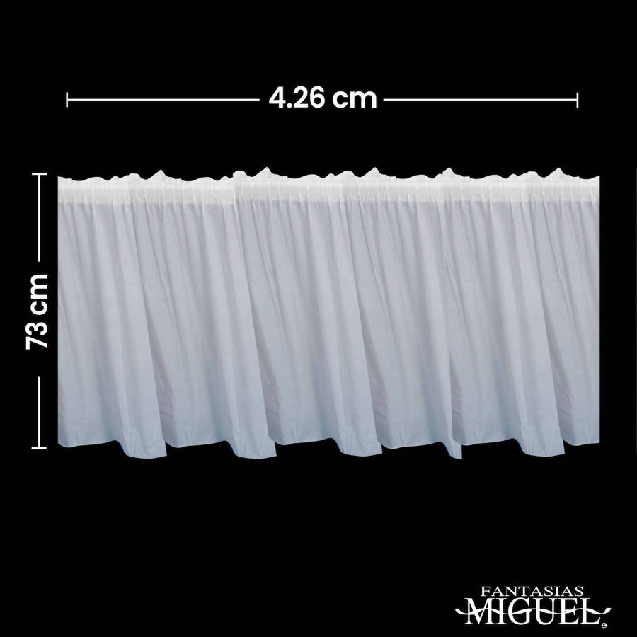 Art.8336 Faldón Rectangular Plástico .73x4.30m 1pz