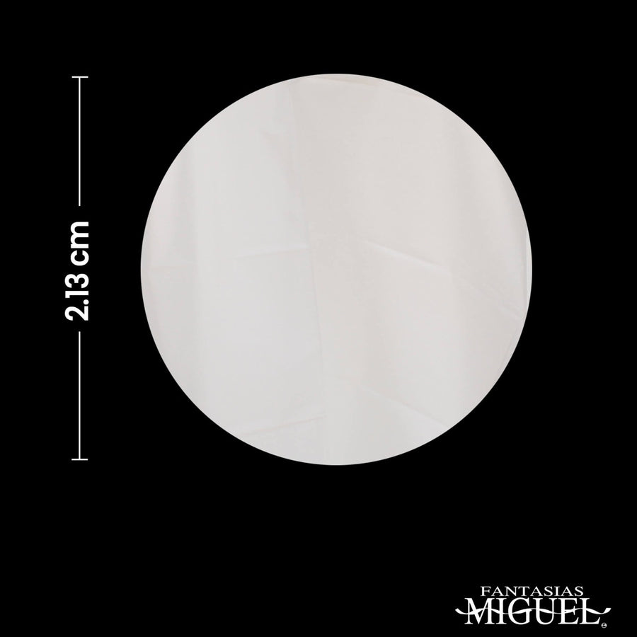 Art.8358 Mantel Plástico Redondo 2.13m De Diámetro 1pz
