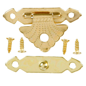 Art.8417 Broche Con Tornillos 2.3x3.5cm 2pz