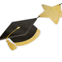 Art.8508 Banderín Graduación x12 14x20cm  3m 1pz