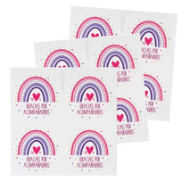 Art.8518 Cal Circ Arcoiris 4.5cm B/12pz