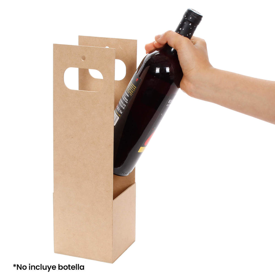 Art.8554 Porta Botella 35.5x10x11cm 1pz