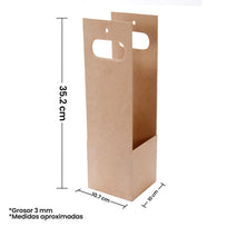 Art.8554 Porta Botella 35.5x10x11cm 1pz