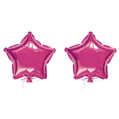 Fantasías Miguel Art.8638 Globos Estrella Mediano 25cm    (Aprox) 2pz