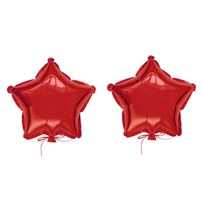 Fantasías Miguel Art.8638 Globos Estrella Mediano 25cm    (Aprox) 2pz