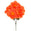 Fantasías Miguel Art.8667 Bush Chico Peony x 5 Flores 44cm 1pz Naranja