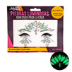 Fantasías Miguel Art.8711 Piedras Adhesivas Luminosas  Para Cara  1 Planilla