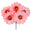 Fantasías Miguel Art.8724 Busch Chico Lily x5 flores 30cm 1pz Coral