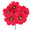 Fantasías Miguel Art.8724 Busch Chico Lily x5 flores 30cm 1pz Rosa Mexican