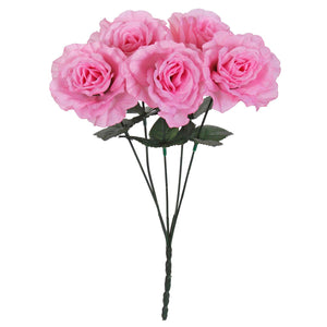 Art.8784 Rosas Abierta x5 Flores 35cm 1pz