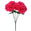 Fantasías Miguel Art.8784 Rosas Abierta x5 Flores 35cm 1pz Fiusha