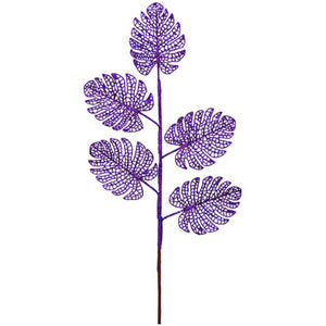 Art.8978 Vara De Hojas Diamantadas