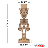 Art.8979 Catrin Con Base Mdf 42x19.7x7.6cm 1pz