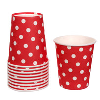 Art.8984 Vaso Color Con Puntos