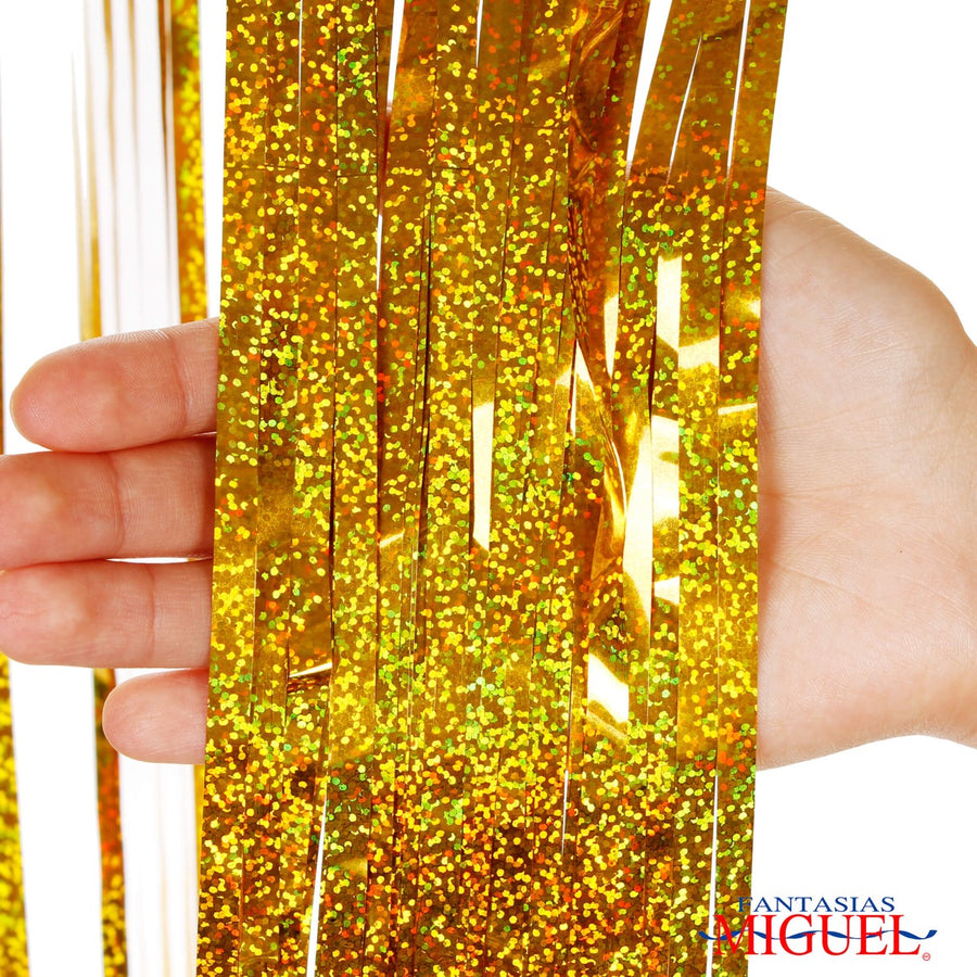 Art.8993 Cortina Decorativa Foil Láser 2x1m 1pz