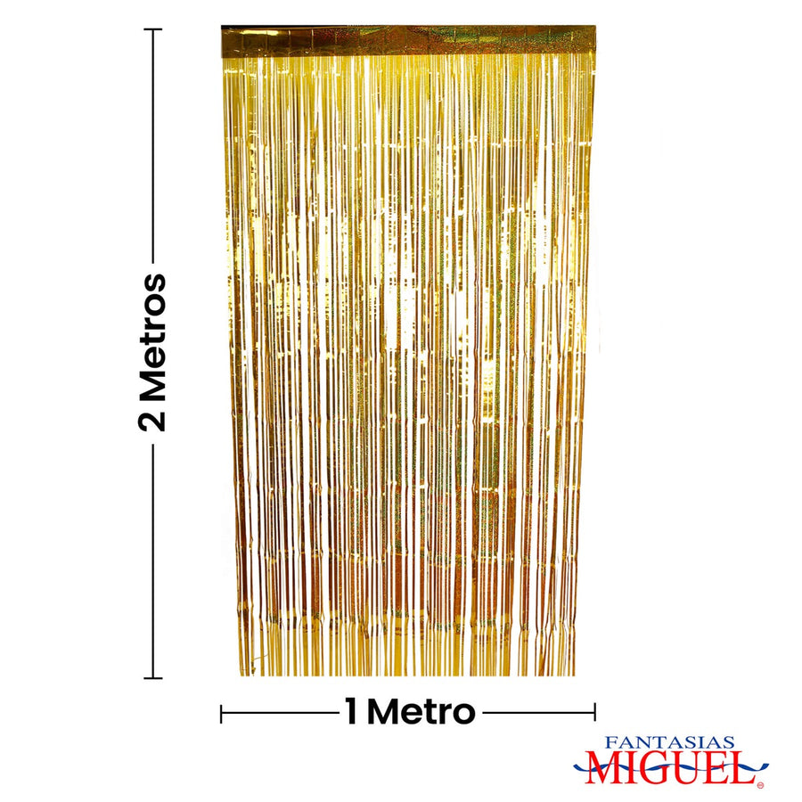 Art.8993 Cortina Decorativa Foil Láser 2x1m 1pz
