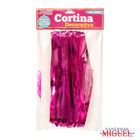 Art.8995 Cortina Decorativa Material Foil 2x1m 1pz