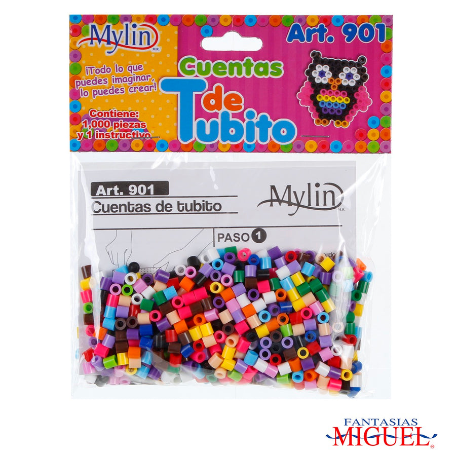 Art.901 Cuentas Dtubito Hama Beads 5mm 1000pz