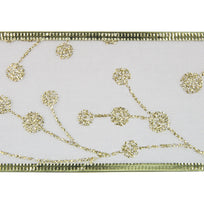 Art.9066 Listón Organza Cereza