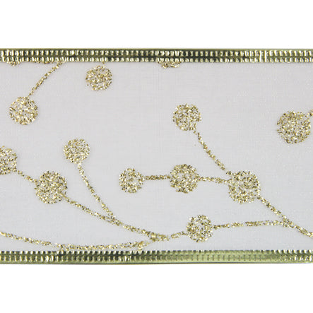 Art.9066 Listón Organza Cereza