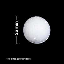 Art.9126 Unicel Esfera 25mm 33pz