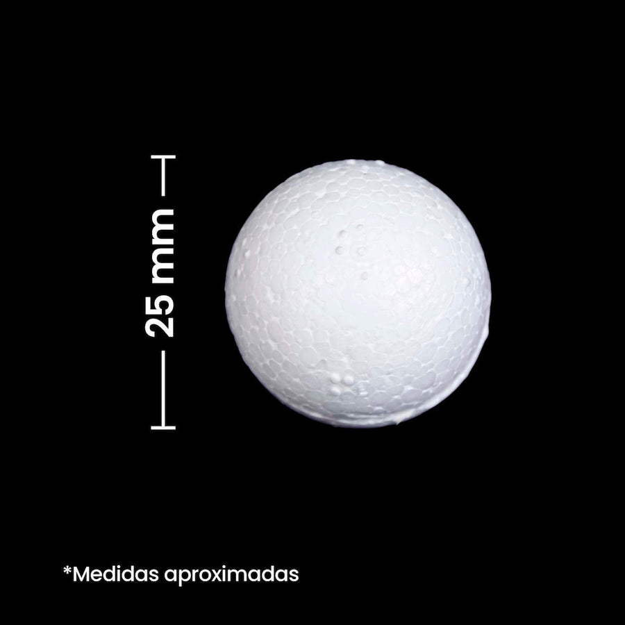 Art.9126 Unicel Esfera 25mm 33pz