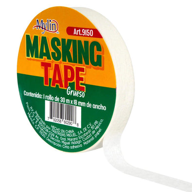 Fantasías Miguel Art.9150 Masking Tape Beige Grueso 18mm 30m