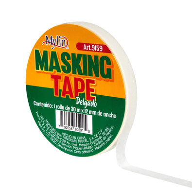 Fantasías Miguel Art.9159 Masking Tape Beige Delgado 12mm 30m