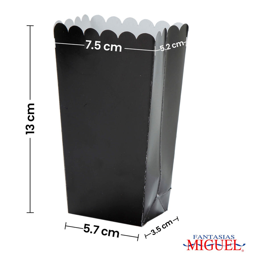 Art.9172 Caja Para Palomitas 13X7.5X4.5cm 6pz