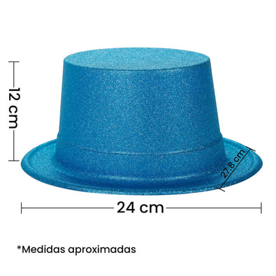 Fantasías Miguel Art.9228 Sombrero Diamantado 12x24x28cm 1pz
