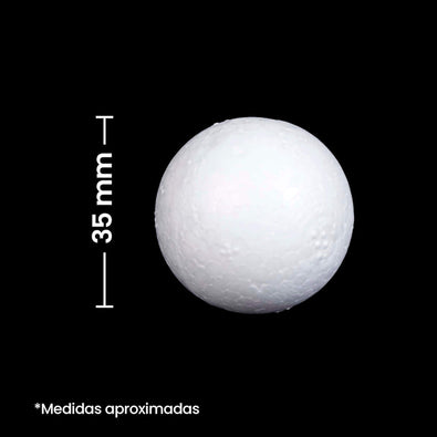 Fantasías Miguel Art.9267 Unicel Esfera 35mm 7pz