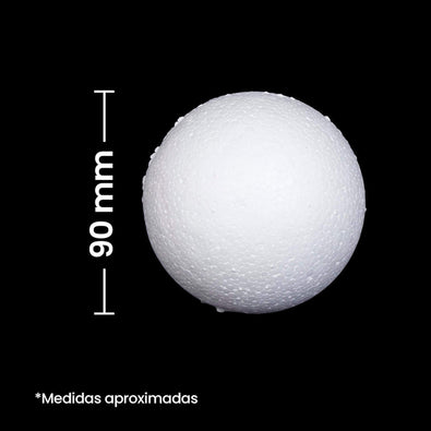 Fantasías Miguel Art.9278 Unicel Esfera 90mm 1pz