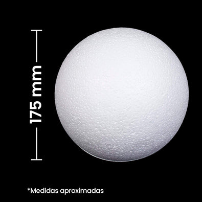 Fantasías Miguel Art.9282 Unicel Esfera 175mm 1pz