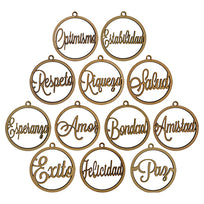 Art.9299 Esfera Calada 12 Deseos