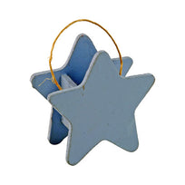 Art.9505 Bolsa Estrella  Madera Pintada