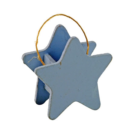 Art.9505 Bolsa Estrella  Madera Pintada