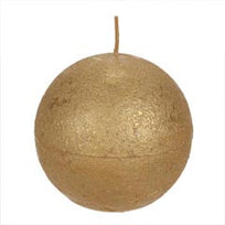 Art.9533 Vela Esfera Metálica 8x8cm 1pz