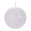 Fantasías Miguel Art.9542 Vela Esfera 8x8cm 1pz Blanco