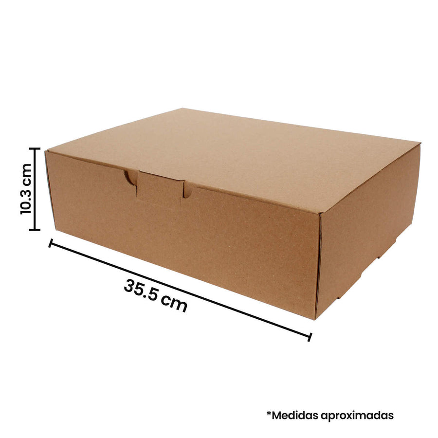 Art.9545 Caja Rectangular De Cartón 10.3x35.5x25.5cm 1pz