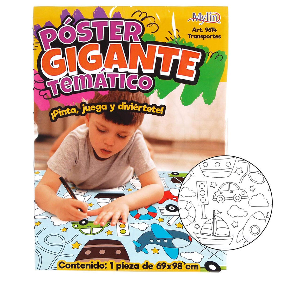 Art.9614 Póster Gigante Temático